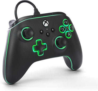 PowerA Advantage Bedrade Controller voor de Xbox Series X|S met Lumectra + RGB ledstrip - Zwart