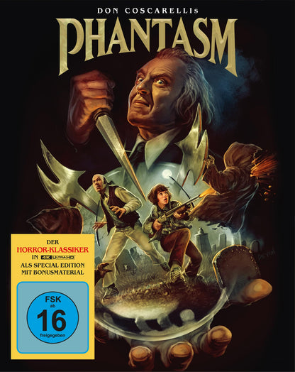 Phantasm - Das Böse - Mediabook (4K Ultra HD+Blu-ray+DVD