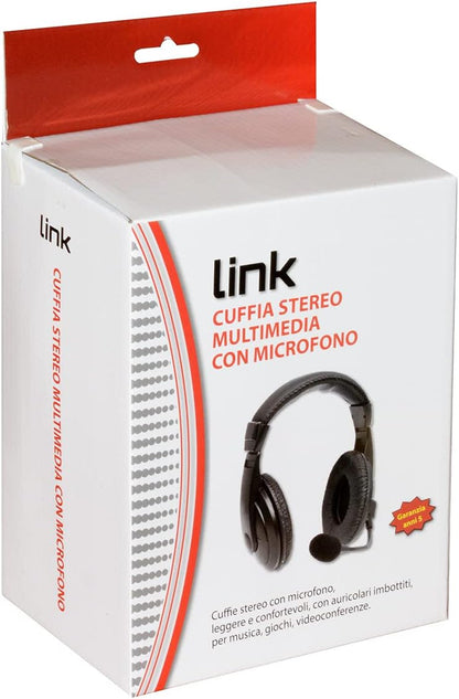 Cuffia Con Microfono Jack 3.5