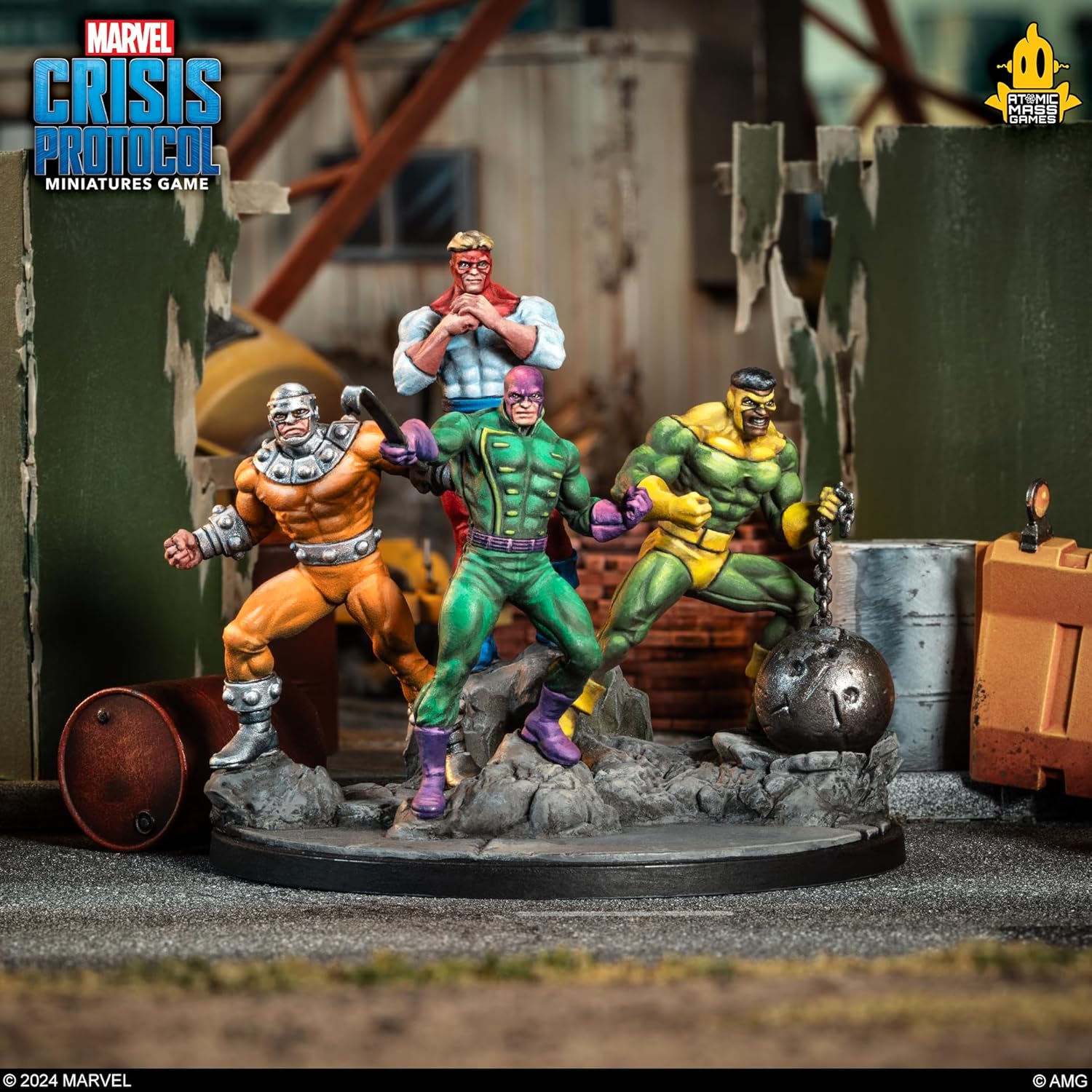 Atomic Mass Games | Marvel Crisis Protocol: Abomination & Wrecking Crew | Expansión | A Partir de 14 Años | para 2 Jugadores | 90 Min por Partida | Multilenguaje (Incluye Español