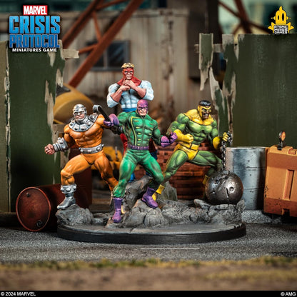 Atomic Mass Games | Marvel Crisis Protocol: Abomination & Wrecking Crew | Expansión | A Partir de 14 Años | para 2 Jugadores | 90 Min por Partida | Multilenguaje (Incluye Español