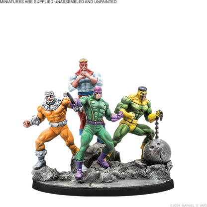 Atomic Mass Games | Marvel Crisis Protocol: Abomination & Wrecking Crew | Expansión | A Partir de 14 Años | para 2 Jugadores | 90 Min por Partida | Multilenguaje (Incluye Español