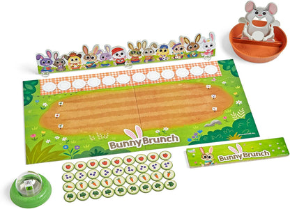 Learning Resources Bunny Brunch Board Game, Ages 3+, Preschool Games, Maths Games for Kids, Classroom Games for Early Years, Patterning Skills, 2-4 Player