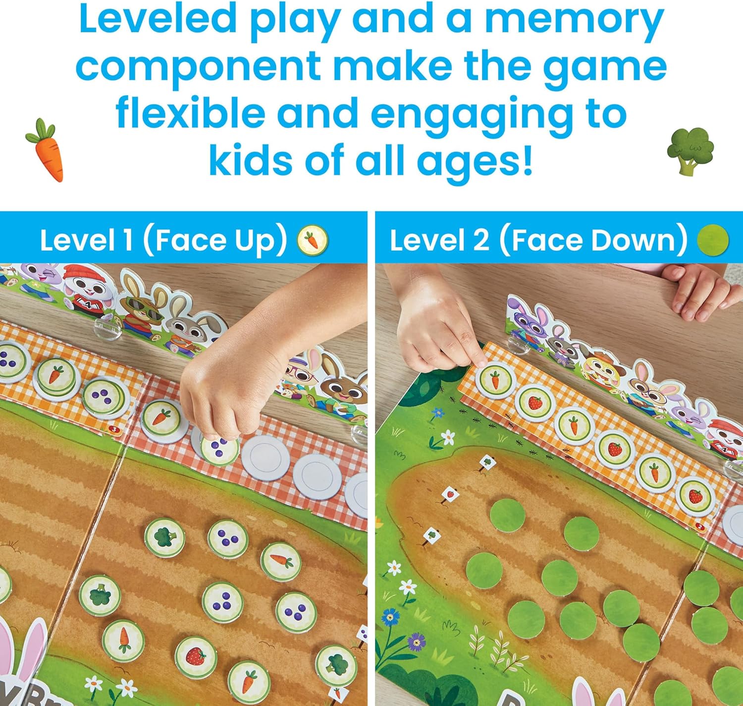 Learning Resources Bunny Brunch Board Game, Ages 3+, Preschool Games, Maths Games for Kids, Classroom Games for Early Years, Patterning Skills, 2-4 Player