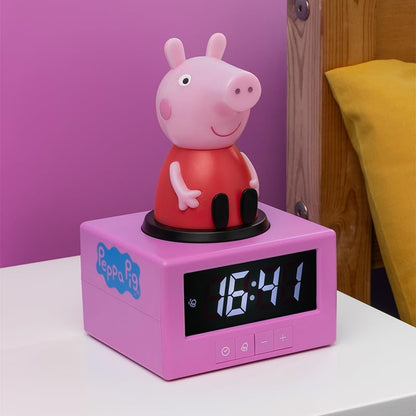 Paladone Peppa Pig Icon Alarm Clock, Multi, One Size