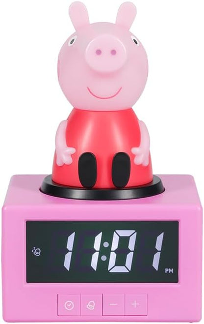 Paladone Peppa Pig Icon Alarm Clock, Multi, One Size
