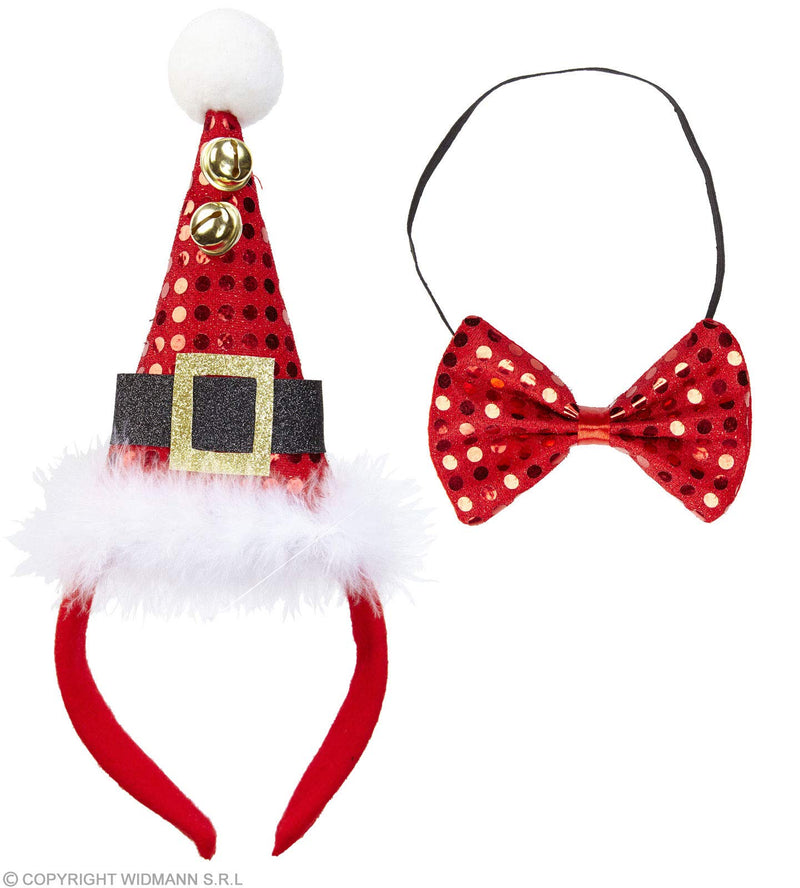 W WIDMANN MILANO Party Fashion Babbo Natale Cappello Unisex - Adulto Taglia unica Multicolore