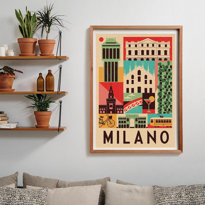 Clementoni Milan Puzzle 1000 Teile Erwachsene - Italien Puzzle Erwachsene in 70 x 50 cm - Puzzle Erwachsene anspruchsvoll von Clementoni 39843