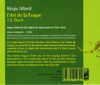 J.S. Bach: L'art De La Fugue