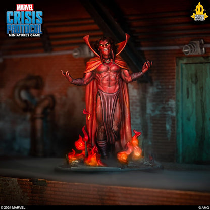 Atomic Mass Games | Marvel Crisis Protocol: Mephisto | Expansión | Juego de Miniaturas | A Partir de 14 Años | para 2 Jugadores | 90 Minutos por Partida | Multilenguaje (Incluye Español