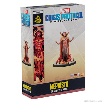 Atomic Mass Games | Marvel Crisis Protocol: Mephisto | Expansión | Juego de Miniaturas | A Partir de 14 Años | para 2 Jugadores | 90 Minutos por Partida | Multilenguaje (Incluye Español