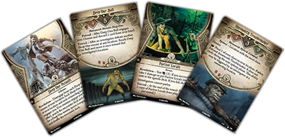 Fantasy Flight Games, Arkham Horror The Card Game - The Innsmouth Conspiracy Campaign Expansion, Card Game, Ages 14+, 1-2 Players, 90+ Minutes Playing Time