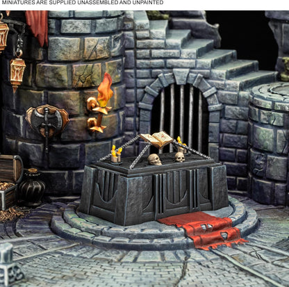 Atomic Mass Games | Marvel Crisis Protocol: Tomb of Dracula | Pack De Terreno | A Partir de 14 Años | para 2 Jugadores | 90 Minutos por Partida | Multilenguaje (Incluye Español