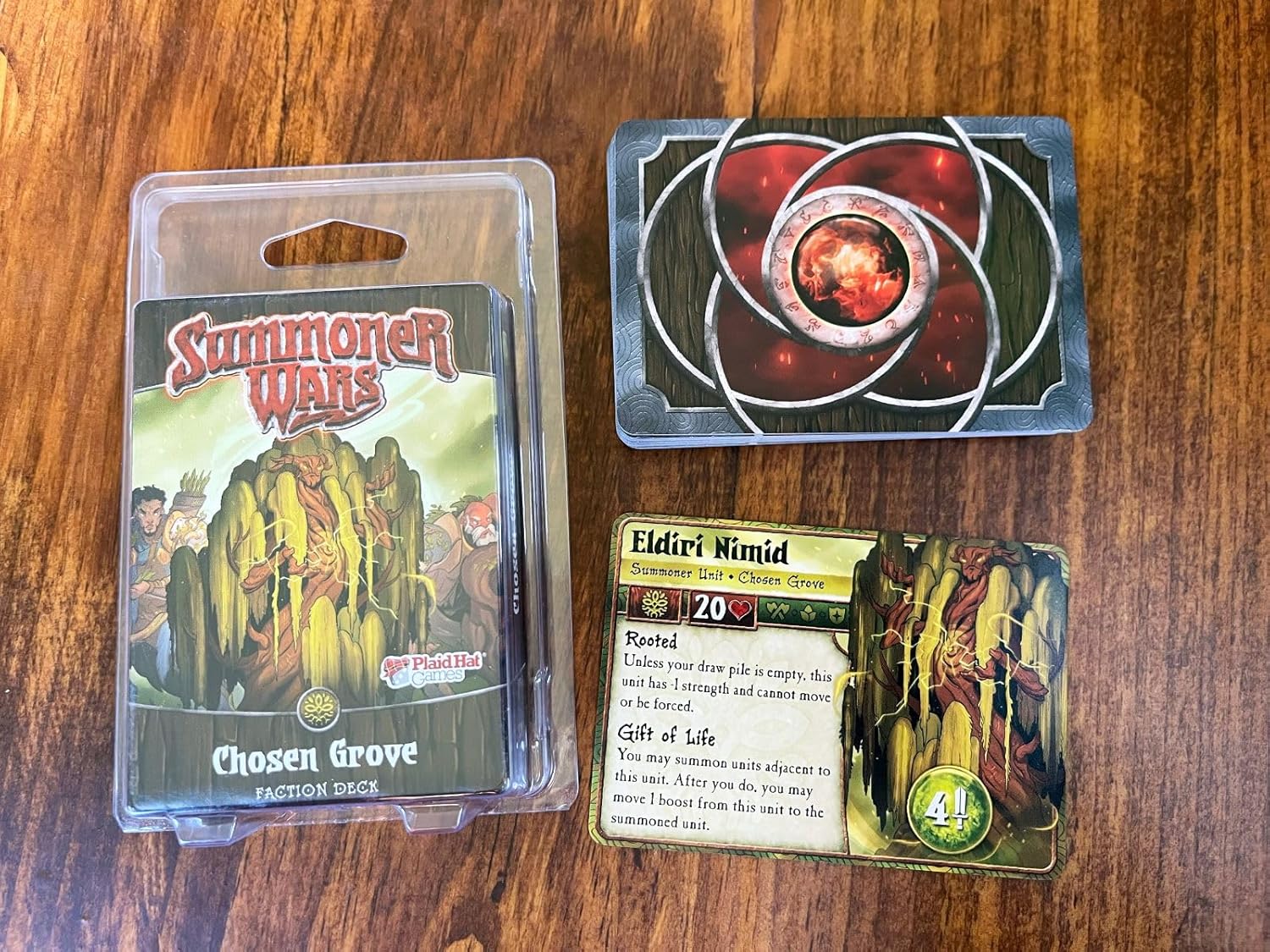 Plaid Hat Games Summoner Wars Chosen Grove Faction Deck Kaartspel Uitbreiding Vanaf 9 Jaar 2 Spelers Angel Talig