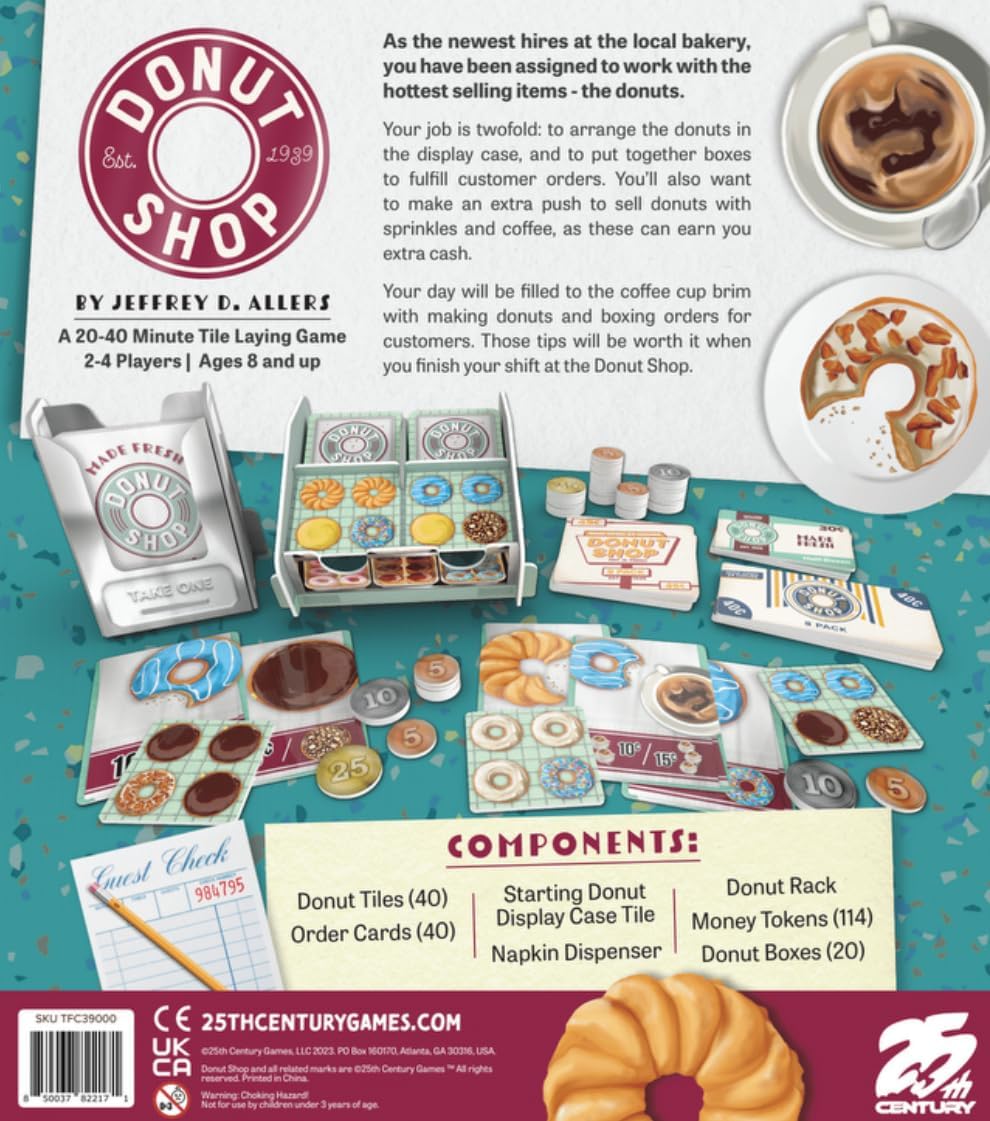 Donut Shop by 25th Century Games - Strategy Game