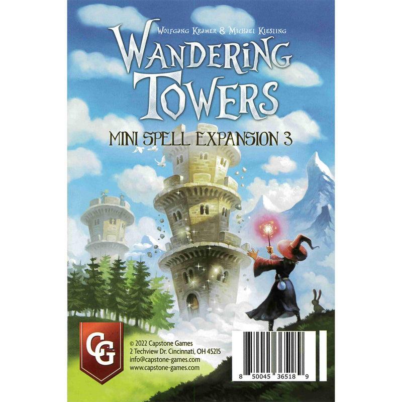 Capstone Games Wandering Towers Mini Expansion 3 Board Game Expansion 1 to 6 Players Ages 10+