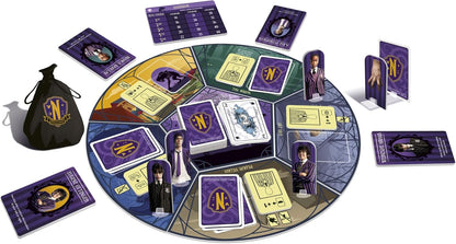 Mixlore | Wednesday - The Hyde's Attack | Cooperative Board Game | Ages 10+ | 2-4 Players | 20 Minutes Playing Time