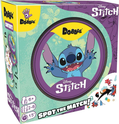 Asmodee | Dobble Disney Lilo and Stitch | Family Card Game | Ages 6+ | 2-8 Players | 15 Minutes Playing Time Lilo & Stitch