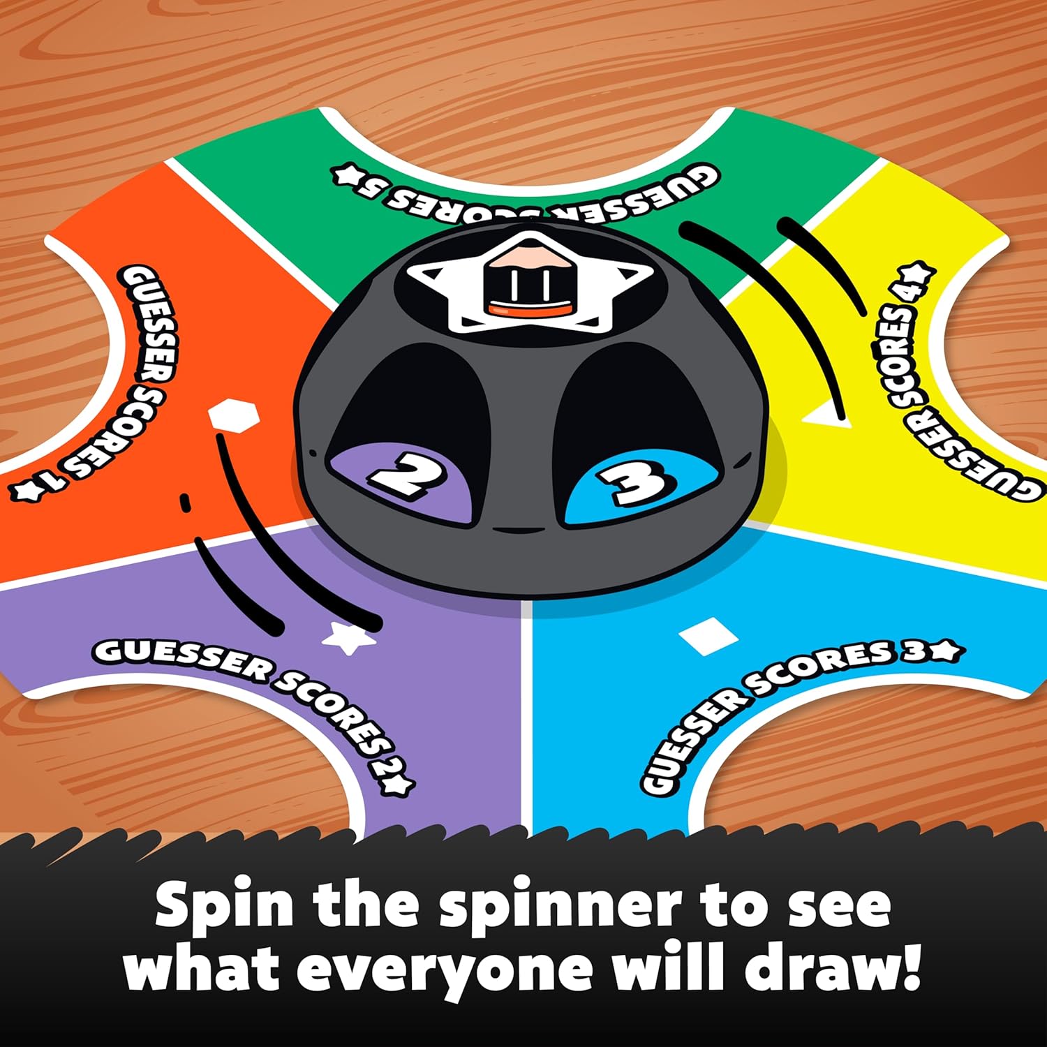 Quick Draw Party Game | Fast, Frantic And Hilarious Drawing Game | For Kids, Teens And Adults | Ages 8+ | 3-6 Players | 30 Minute Playtime
