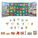 Pokémon Holiday Advent Calendar - Features 16 2-Inch Battle Figures with Special Finish and Eight Unique Accessories