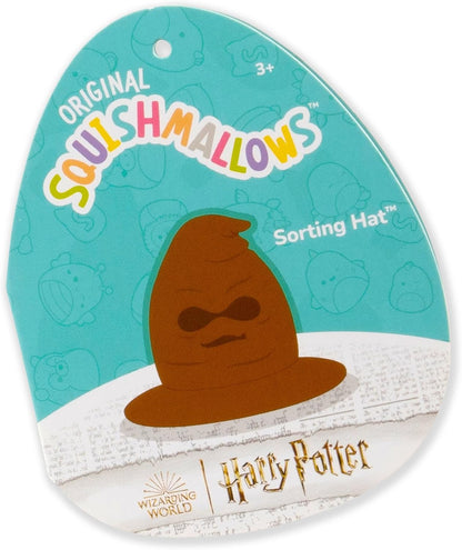 Squishmallows SQWB00163 - Gorro parlante de Harry Potter, 25 cm, Peluche Oficial de Jazwares, Supersuave
