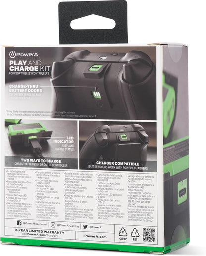 Powera Play & Charge Kit - Xbox Series X/S - Black
