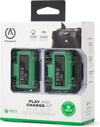 Powera Play & Charge Kit - Xbox Series X/S - Black