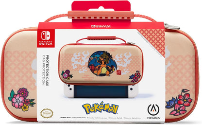 PowerA beschermhoes voor Nintendo Switch (OLED model), Nintendo Switch en Nintendo Switch Lite - Charizard-bloesem, Beschermhoes, Gamehoes, Consolehoes, Accessoires, Opslag, Officieel gelicentieerd