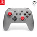 PowerA draadloze controller voor de Nintendo Switch - Retrogrijs, Switch - OLED-model, Switch Lite, gamepad, gamecontroller, Bluetooth-controller, bewegingscontroller, officieel gelicentieerd