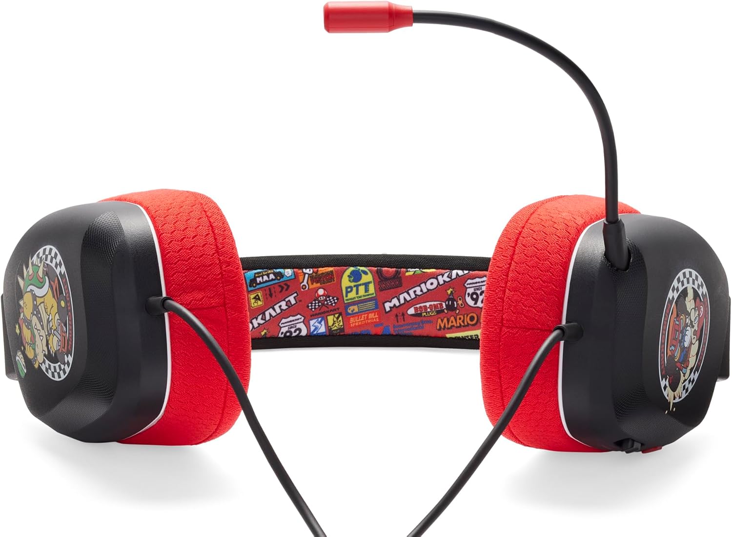 PowerA Wired Stereo Headset for Nintendo Switch - Mario Kart Rivals, 3.5 mm, wired, stereo, officially licensed