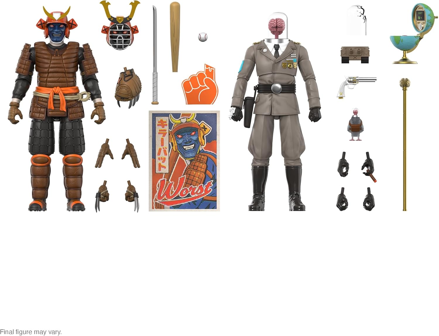 Super7 The Worst 18cm Ultimates Cortex Commander Figure Modern 7-Inch