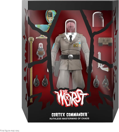 Super7 The Worst 18cm Ultimates Cortex Commander Figure Modern 7-Inch