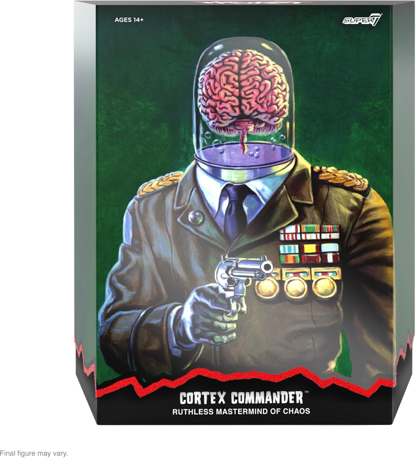 Super7 The Worst 18cm Ultimates Cortex Commander Figure Modern 7-Inch