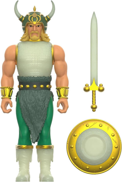 Super7 Dungeons and Dragons Formidable Fighter Glow Figure 3.75 Inch