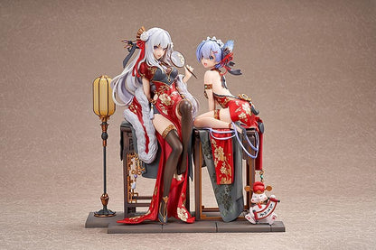 KADOKAWA - Rem Graceful Beauty 2024 New Year Ver. Statue 22cm re Zero Starting Life in Another World 1/7 Scale, Color Black (KAD24190)