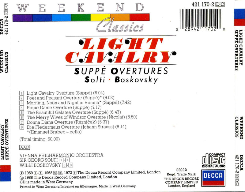 Weekend Classics - Light Cavalry