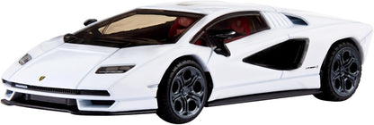 Hot Wheels Premium Lamborghini Countach LPI 800-4, 1:43rd Scale Vehicle, Officially Licensed Replicas for Adult Collectors, Real Riders Tires, Metal/Metal Body & Chassis, HMD49