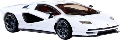 Hot Wheels Premium Lamborghini Countach LPI 800-4, 1:43rd Scale Vehicle, Officially Licensed Replicas for Adult Collectors, Real Riders Tires, Metal/Metal Body & Chassis, HMD49