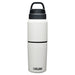 Camelbak Multibev Stainless Steel Vacuum Stainless 500ml Bottle With 350ml Cup 2020 White/White 500ml
