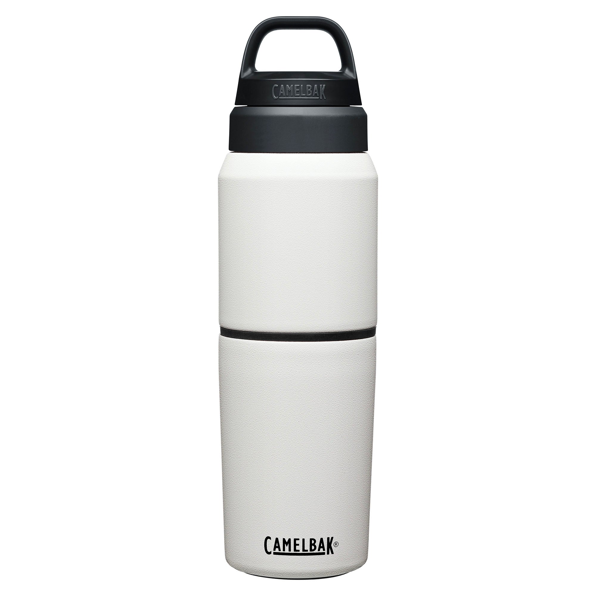 Camelbak Multibev Stainless Steel Vacuum Stainless 500ml Bottle With 350ml Cup 2020 White/White 500ml