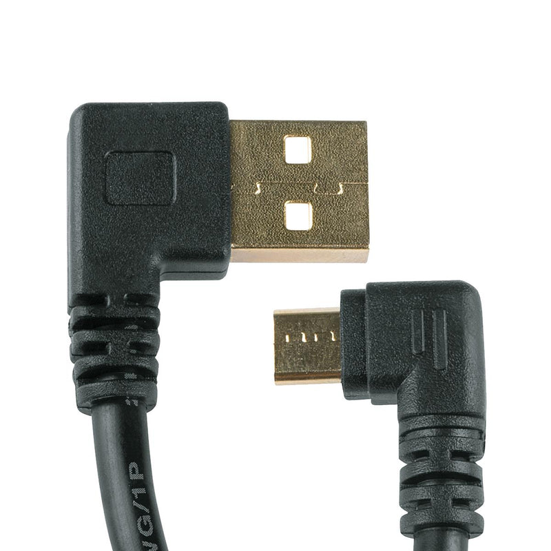 SKS GERMANY COMPIT KABEL Micro USB, câble de charge court avec fiche coudée, câble de charge Android (accessoire pour le système COMPIT, pour recharger avec le powerbank COM/UNIT, pratique et discret