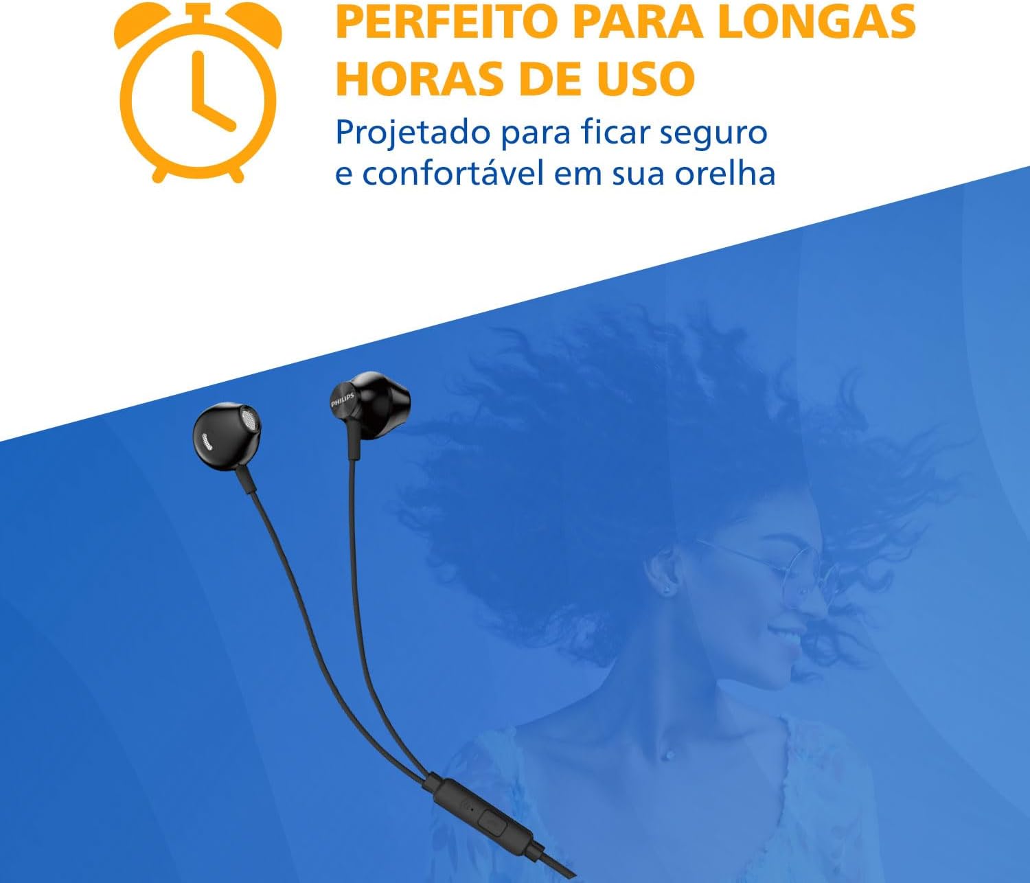 PHILIPS Taue101Bk/00 In Ear Headphone Bk