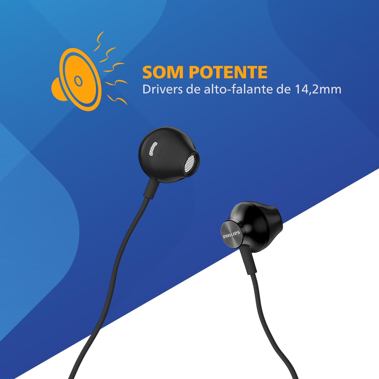 PHILIPS Taue101Bk/00 In Ear Headphone Bk