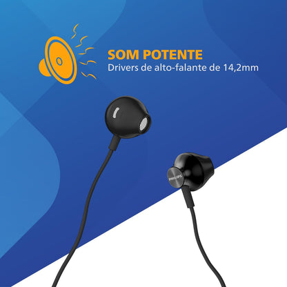 PHILIPS Taue101Bk/00 In Ear Headphone Bk