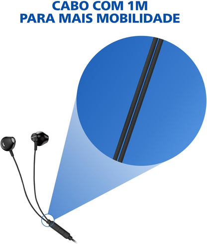 PHILIPS Taue101Bk/00 In Ear Headphone Bk