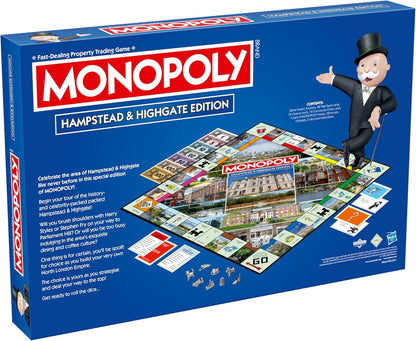 Winning Moves Hampstead & Highgate Monopoly Regional Monopoly Board Game