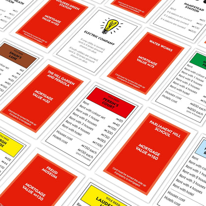 Winning Moves Hampstead & Highgate Monopoly Regional Monopoly Board Game
