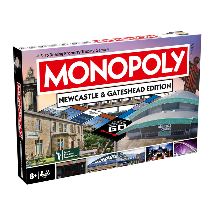 Winning Moves Newcastle & Gateshead Monopoly Regional Monopoly Board Game