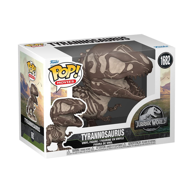 Funko POP! Movies: JP Fossil - Tyrannosaurus - Jurassic Park - Collectable Vinyl Figure - Gift Idea - Official Merchandise - Toys for Kids & Adults - Movies Fans - Model Figure for Collectors