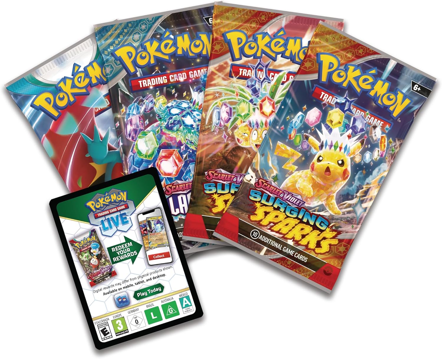Pokémon TCG: Bloodmoon Ursaluna ex Box (1 Foil Promo Card, 2 Foil Cards, 1 Oversize Foil Card & 4 Booster Packs)